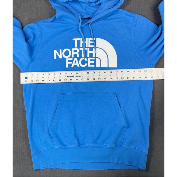The North Face Hoodie Men L Blue Pullover Sweatshirt Casual Everyday Athletic - Picture 5 of 8